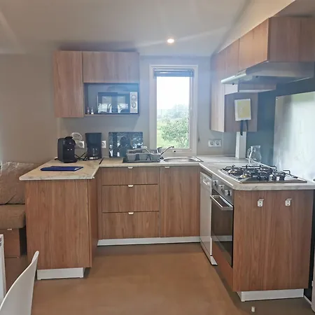 Mobilhome Vue Ocean La Costa Breizha Quiberon Exterior photo